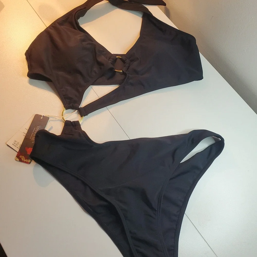 Hisaguhe black monokini